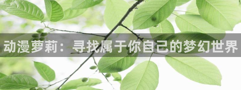 age动漫专注动漫的门户网站：动漫萝莉：寻找属于你自己的梦幻世界