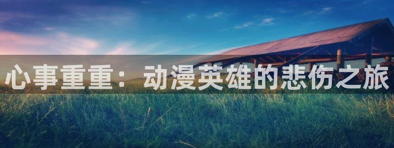 age专注动漫的门户网站