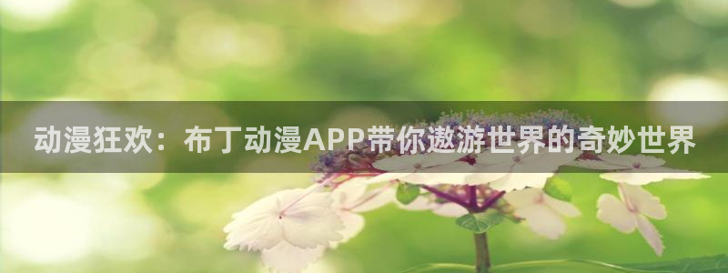 age动漫下载：动漫狂欢：布丁动漫APP带你遨游世界的奇妙世界
