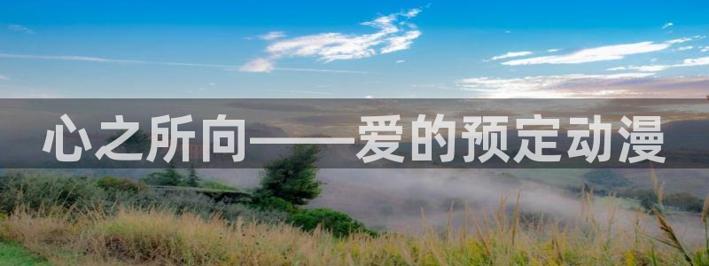 age动漫正版网：心之所向——爱的预定动漫